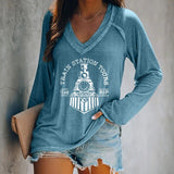 Printed Long Sleeve T-Shirts