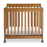 DaVinci Kalani 4-in-1 Convertible Mini Crib in Chestnut, Greenguard Gold Certified